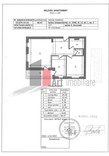 Crangasi, Grozavesti, Politehnica, apartament 3 camere cu loc de parcare